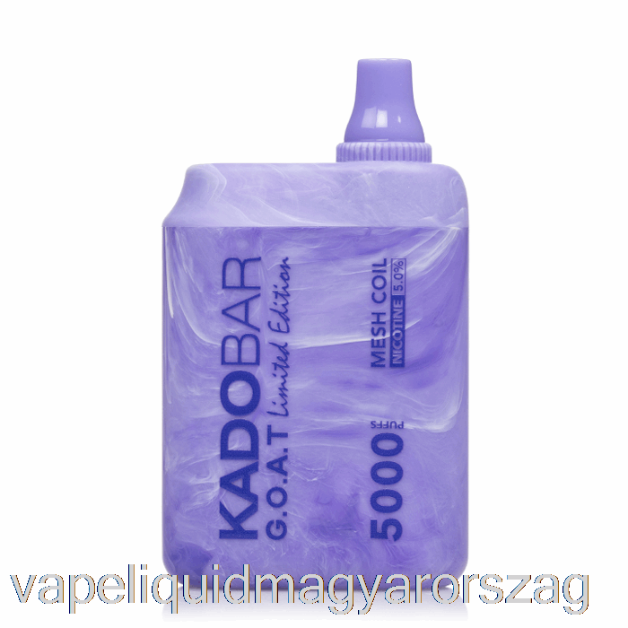 Kado Bár Br5000 Eldobható áfonyás Menta Vape E Cigi